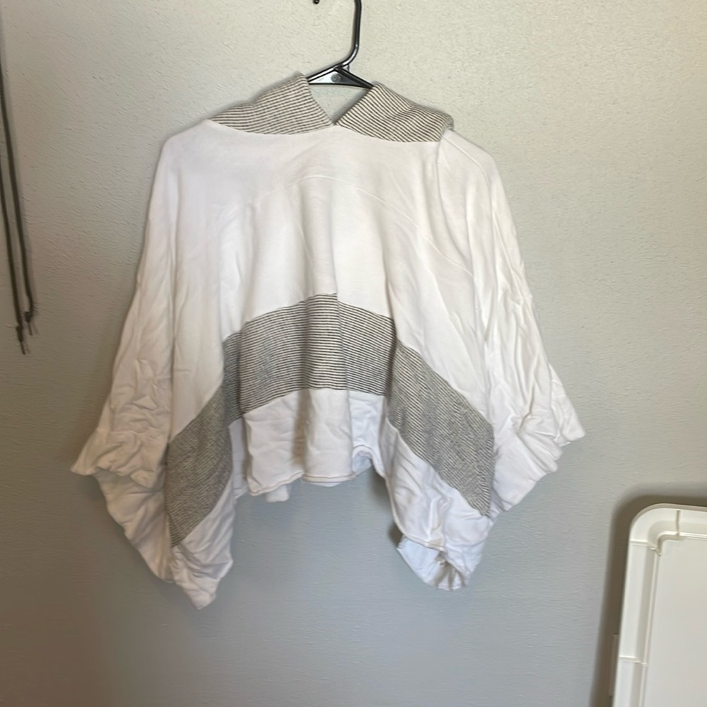 poncho hoodie